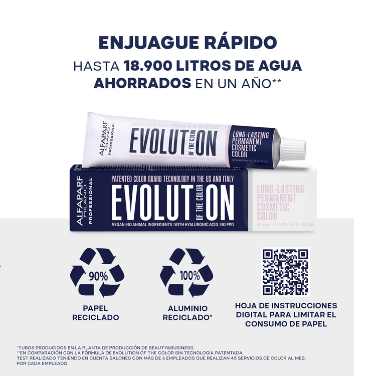 Evolution Of The Color - Tinte, de larga duración