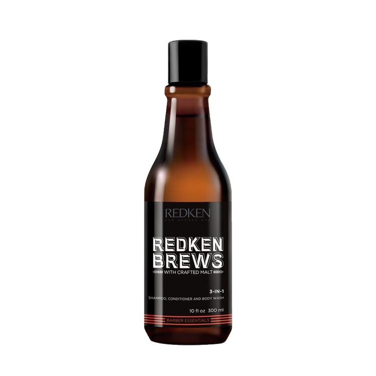 Redken Brews - Shampoo, para todo tipo de cabello