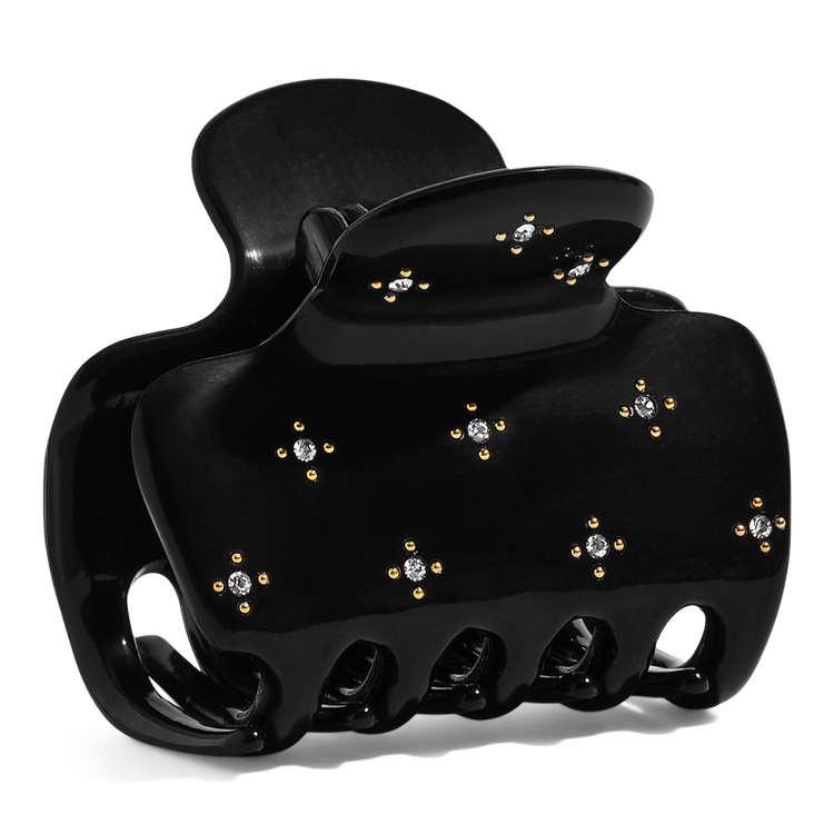 Rhinestone Medium Puffy Pinza tipo garra ideal para peinados