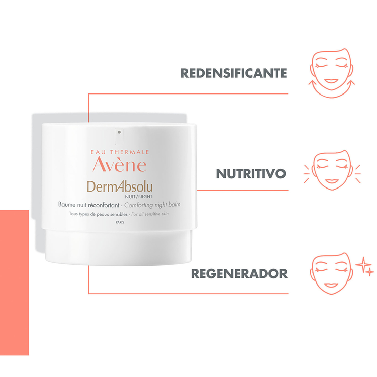 Dermabsolu Bálsamo de noche reafirmante antiedad piel regenerada