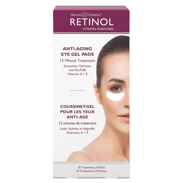 Retinol Almohadillas de gel antiedad