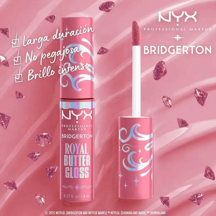 Bridgerton Royal Butter Gloss - Brillo labial, fórmula de larga duración