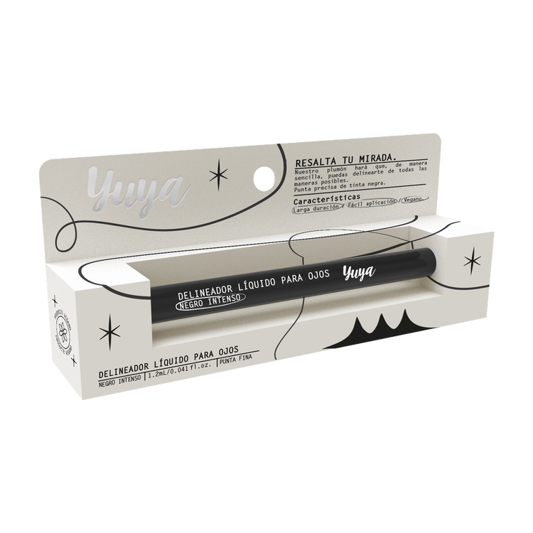 Delineador de ojos color intenso con una sola pasada