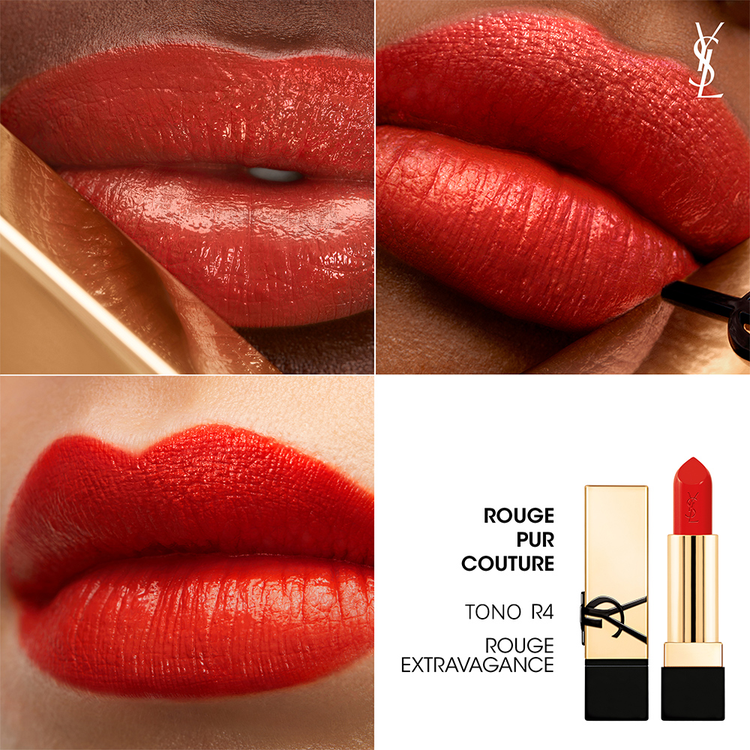Rouge Pur Couture Barra de labios cobertura completa y look satinado