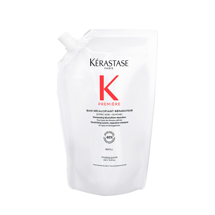 Premiere - Shampoo, reparador descalcificante para cabello dañado