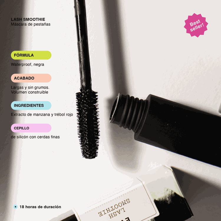 Mini Lash Smoothie - Máscara de pestañas, prueba de Agua