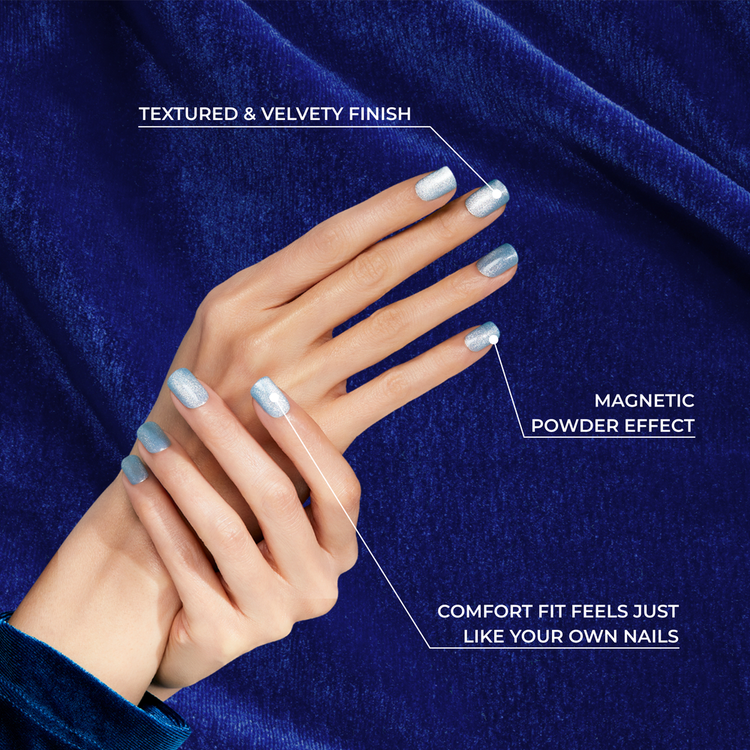 Gel Fantasy Magnetic Uñas postizas hasta 7 días de duración
