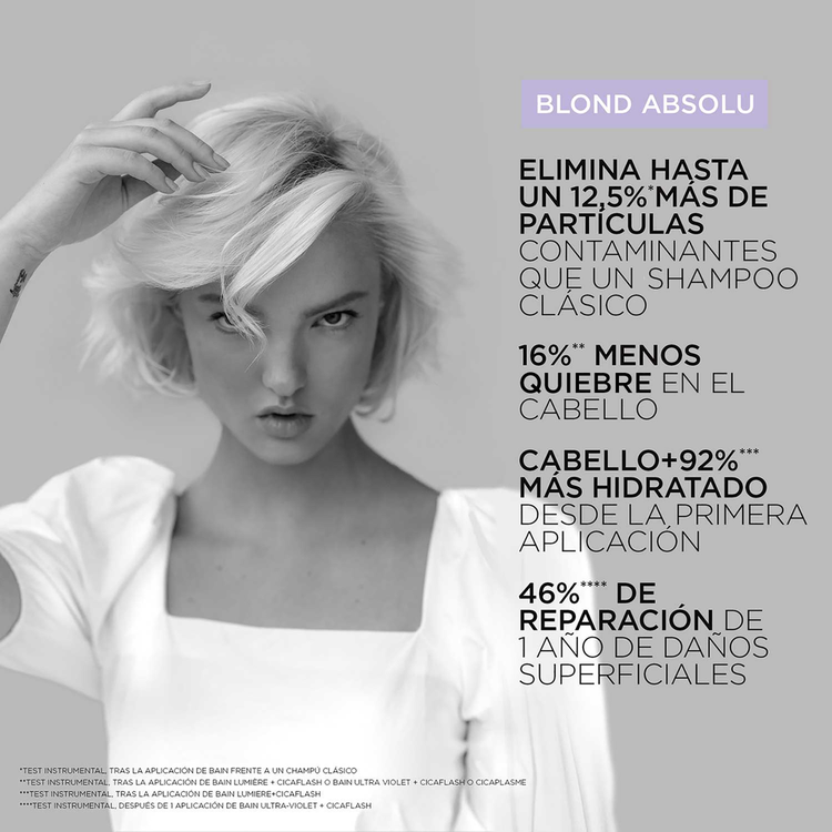 Blond Absolu - Mascarilla capilar hidrata, protege y fortalece el cabello rubio