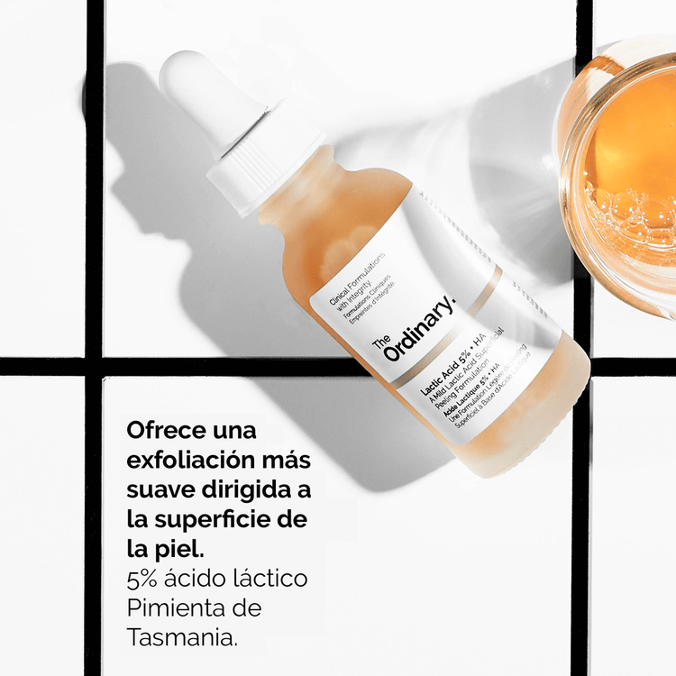 Lactic Acid 5% + Ha - Suero iluminador, para pieles sensibles