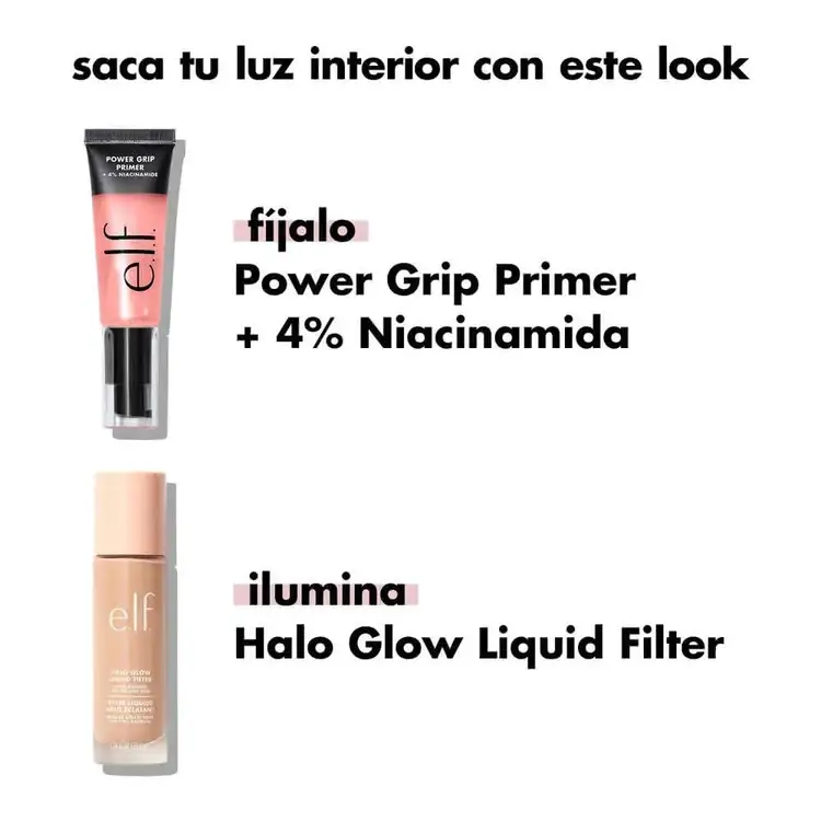 e.l.f. Power Grip Primer + 4% Niacinamide Prebase facial de maquillaje a base de gel con 4% de niacinamida