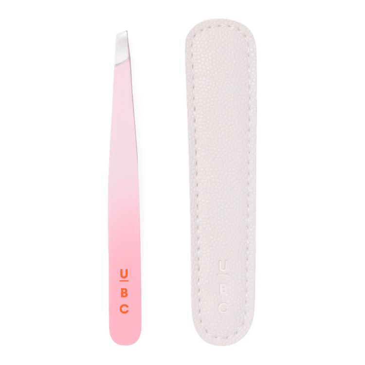 Tweezer & Travel Case Estuche de viaje con pinzas cuidado preciso de cejas