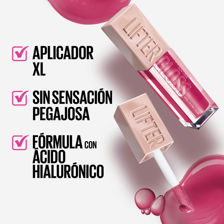 Lifter Gloss - Brillo de labios, hidratación y brillo duradero