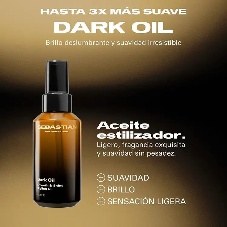 Dark Oil - Aceite, brillo y suavidad