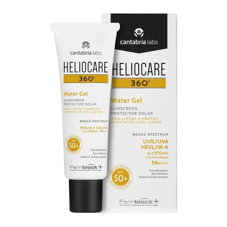 Water Gel SPF 50+ Protector solar con accion hidratante ultraligero