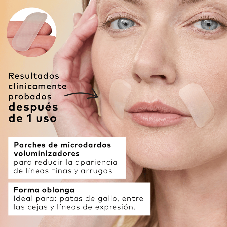 Un-Wrinkle Microdart - Parches, ayuda a reducir apariencia de líneas