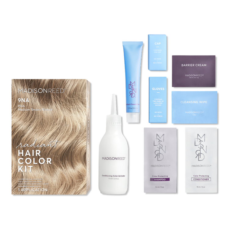 Radiant Hair Color - Kit de coloración para cabello, color radiante y duradero