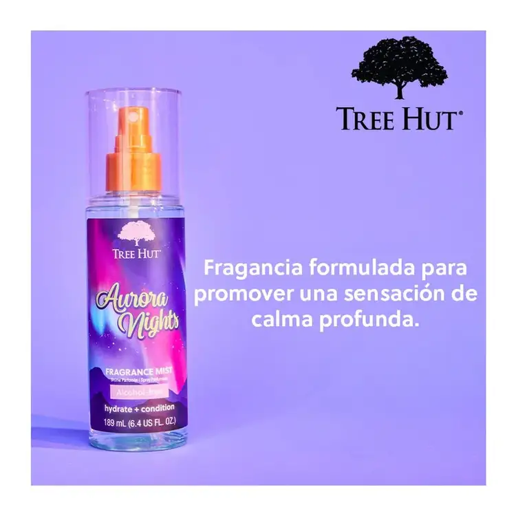 Tree Hut Fragrance Mist Aurora Nights Perfume fragancia corporal