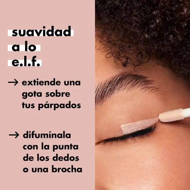 e.l.f. Lock It Down Eyeshadow Primer Primer de sombras de ojos ligero y cremoso