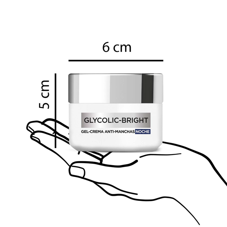 L'Oreal Paris Glycolic Bright Crema Noche Suero facial reduce manchas