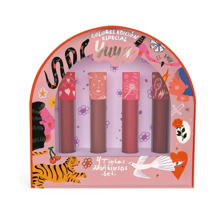 Set de 4 tintas multiusos