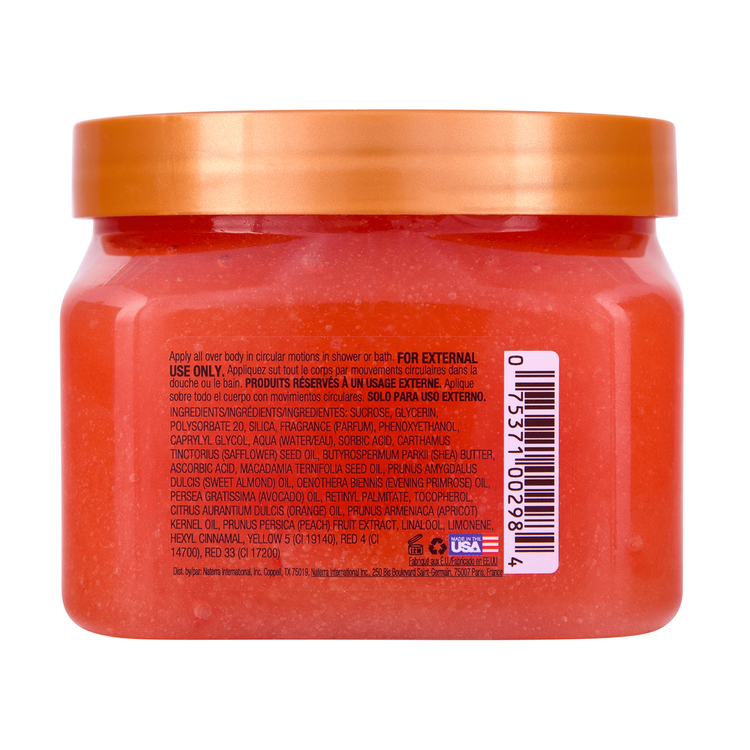 SheaSugarScrubPeachSorbet-Exfoliantecorporal,dejalapielsuaveytersa