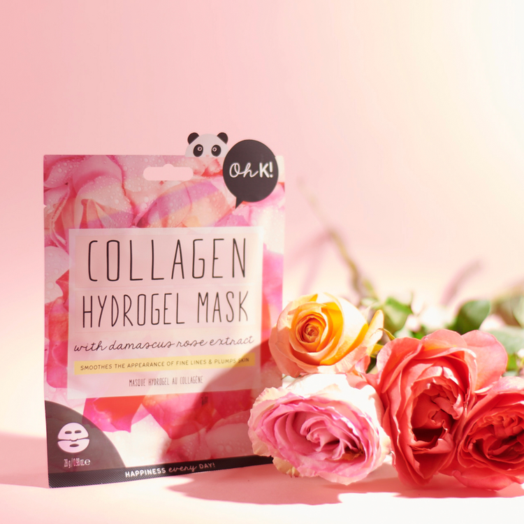 Collagen Hydrogel Mascarilla de hidrogel hidrata la piel