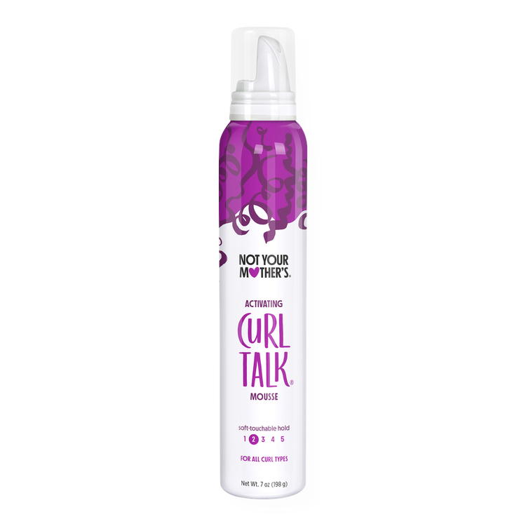 Curl Talk Curl - Mousse activador de rizos, fijación de rizos