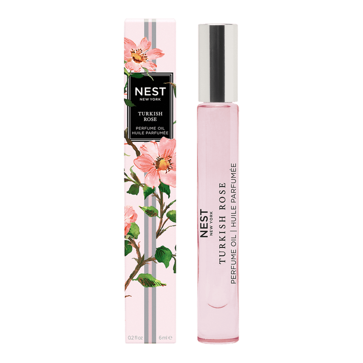 Turkish Rose - Aceite de perfume, tamaño viaje con notas de rosa