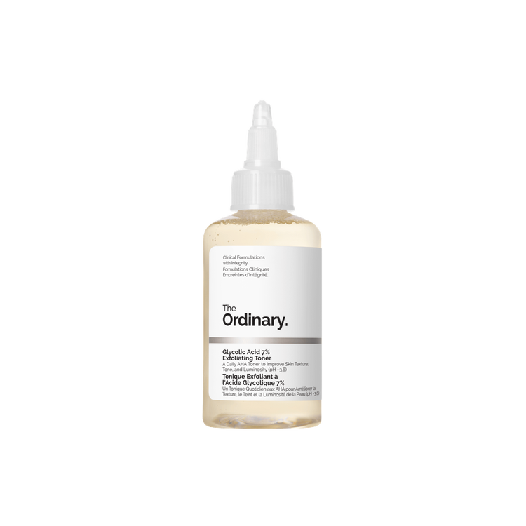 Glycolic Acid 7% - Tónico exfoliante, reduce líneas finas y desigualdad del tono