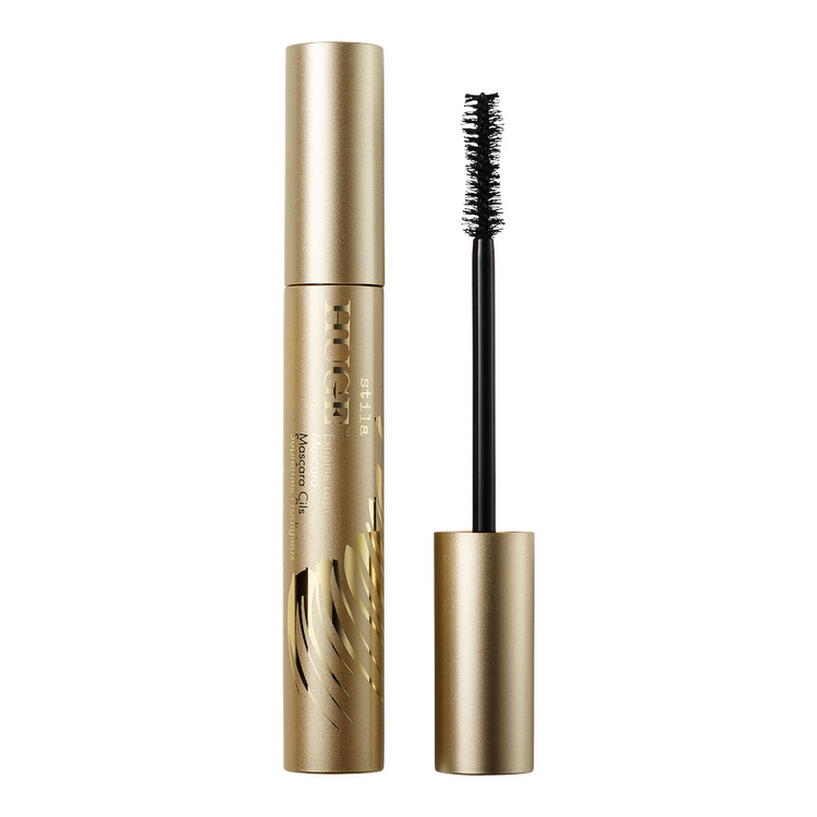 Huge Extreme Lash Volumizing Máscara volumizadora volumen, longitud, rizo, elevación y negro intenso en una sola capa