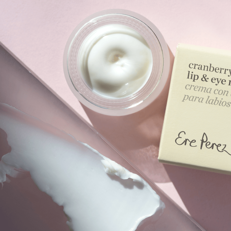 Crema con arándano para labios y ojos - Crema regeneradora, para piel delicada de ojos y labios