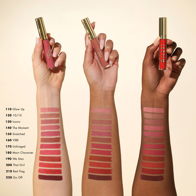 Stay Put Longwear - Lápiz labial líquido, acabado mate de larga duración
