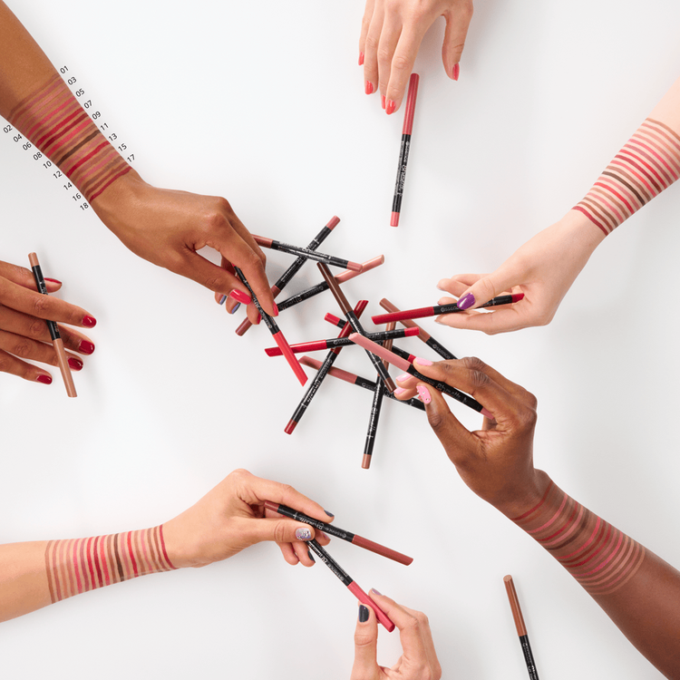 8H Matte Comfort Lipliner Lápiz labial larga duración contorno preciso