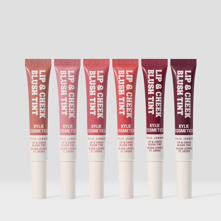 Kylie Lip & Cheek Blush Tint - Tinta para labios y mejillas, textura ligera