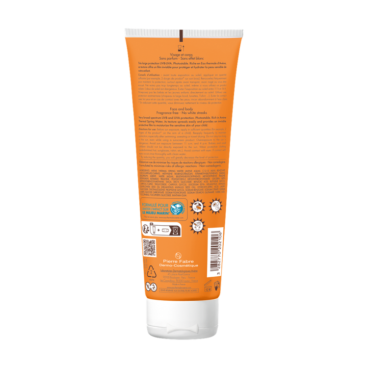 Eau Thermale - Leche protectora solar, para niños