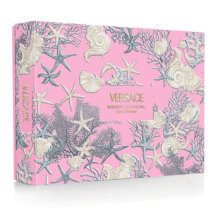 Bright Crystal - Set de regalo, Eau de Toilette 90 ml + Body Lotion 100 ml + Shower Gel + mini