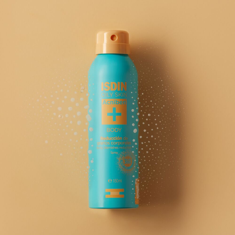 Acniben - Spray corporal, reducción de granos corporales