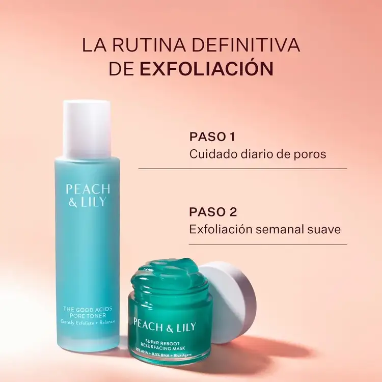 The Good Acids Pore Tónico de poros exfolia y aumenta la luminosidad