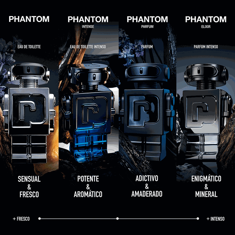 Phantom - Set de regalo, parfum 100 ml + Desodorante 150 ml + 10 ml
