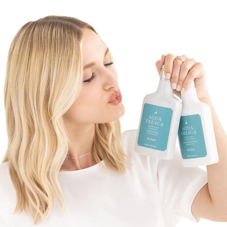 Agua Fresca - Acondicionador hidratante, cabello suave, brillante e hidratado