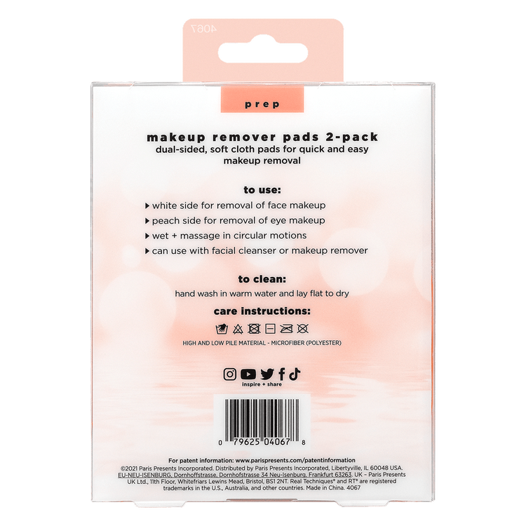 Makeup Remover Pads - Esponjas removedoras de maquillaje