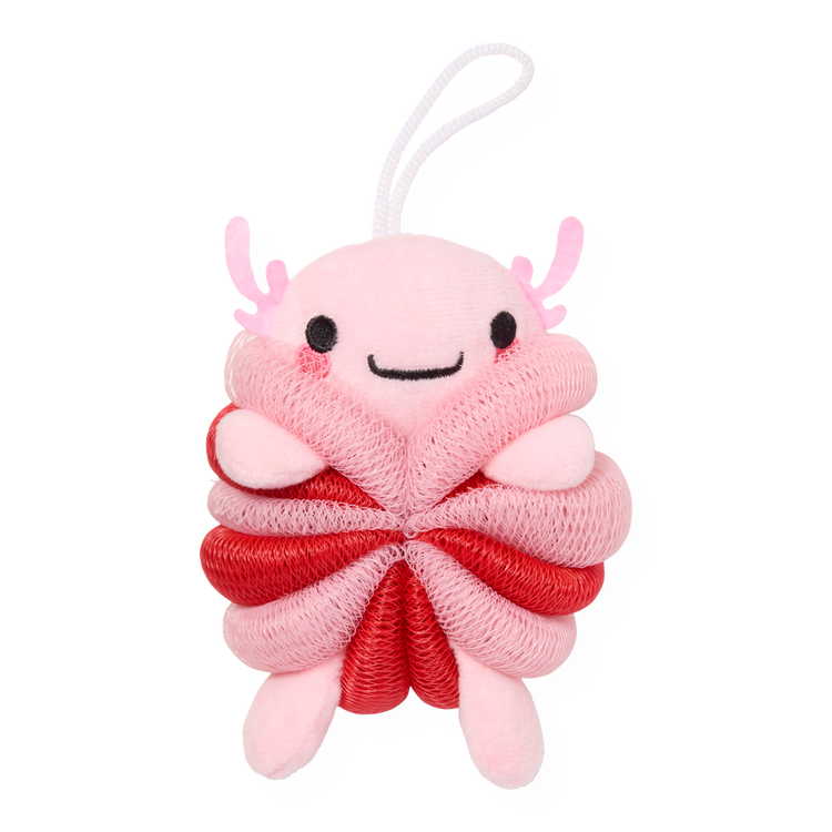 Axolotl Loofah - Esponja de baño tipo lufa, exfolia suavemente