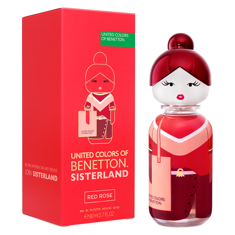 Sisterland Red Rose - Eau De Toilette, enérgica, fuerte y apasionada