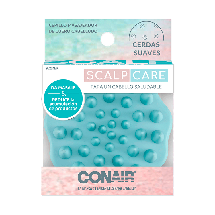 Conair Scalp Care - Cepillo para masaje de cuero cabelludo