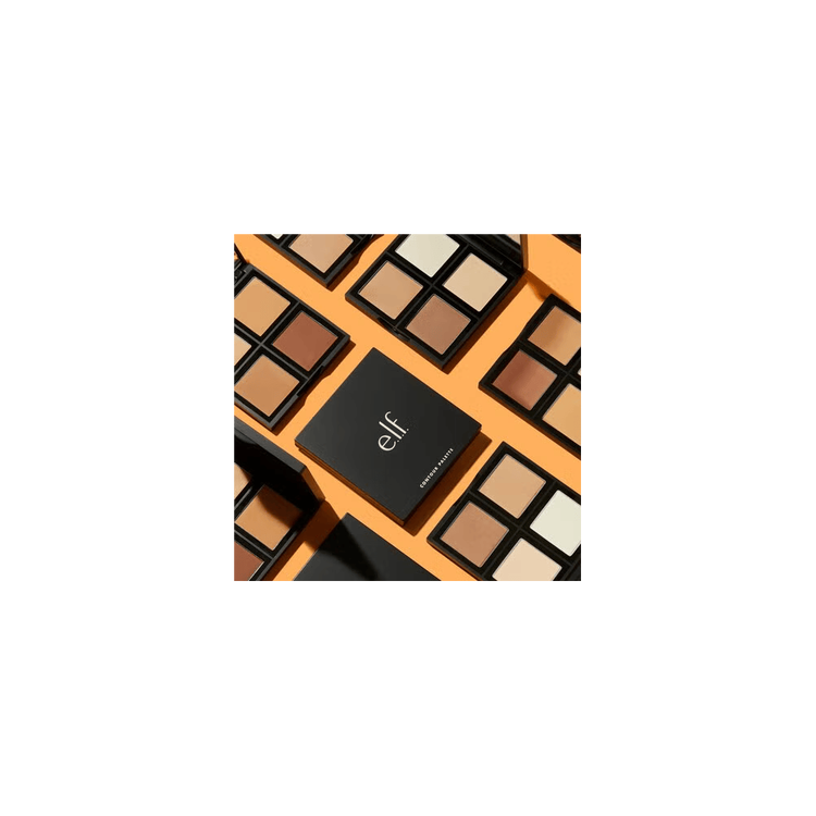 e.l.f. Contour Palette Paleta de Polvo Compacto para Iluminar y Contornear