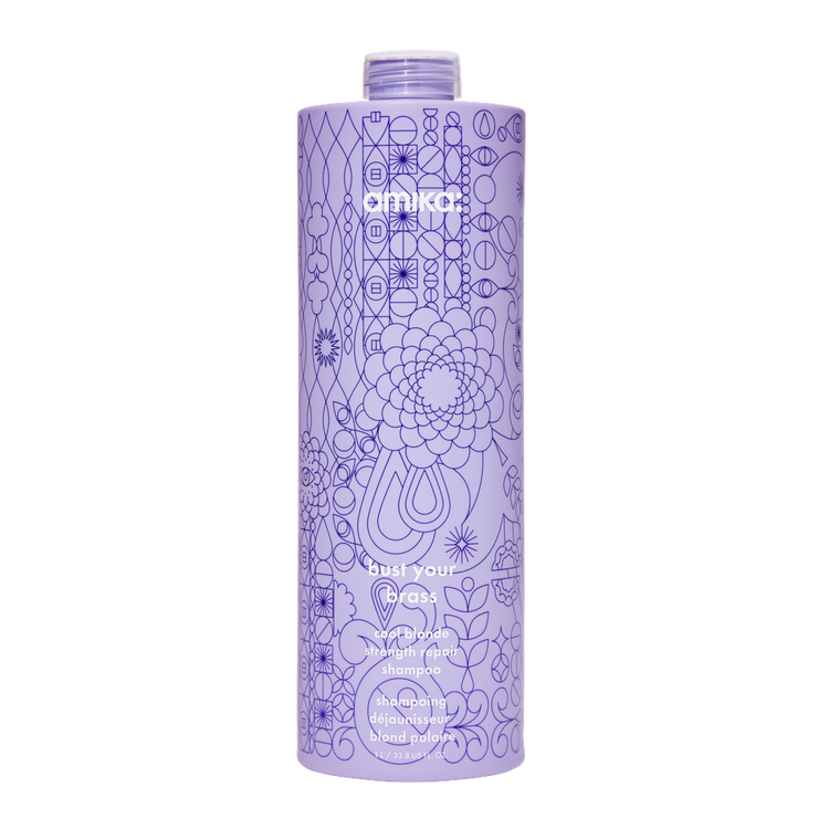 Bust Your Brass - Shampoo reparador ,neutraliza tonos cobrizos