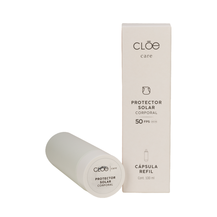 Cápsula Refill - Protector solar corporal, con FPS 50