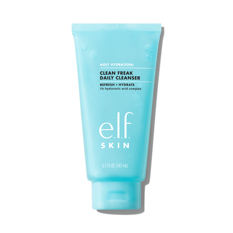 e.l.f. SKIN Holy Hydration! Clean Freak Limpiador facial suave para una piel fresca e hidratada