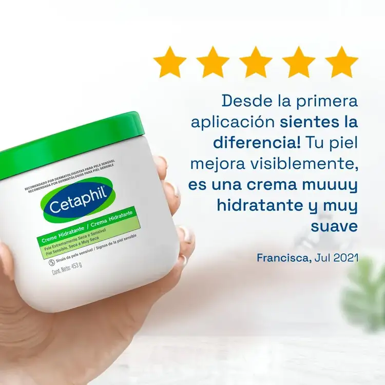 Moisturizing - Crema hidratante, hidratación intensa y duradera
