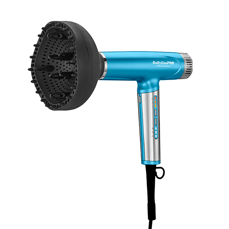 BaByliss PRO Nano Titanium - Secadora profesional azul